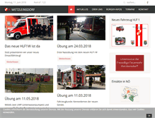 Tablet Screenshot of ff-wetzleinsdorf.at